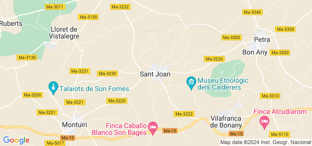 Mapa de Sant Joan
