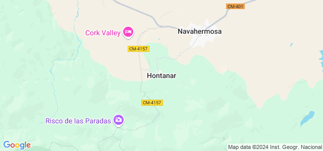 Mapa de Hontanar