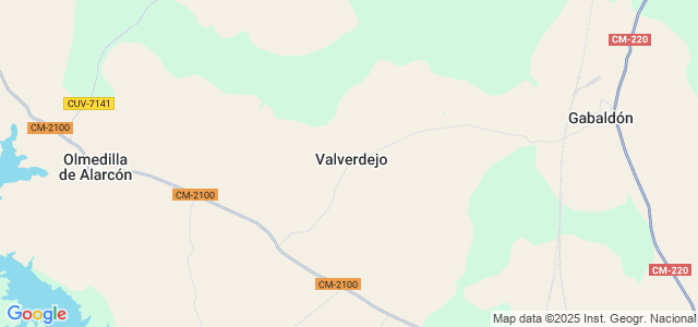 Mapa de Valverdejo