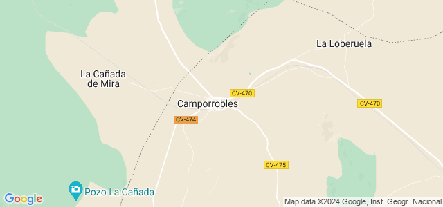 Mapa de Camporrobles