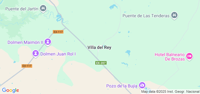 Mapa de Villa del Rey