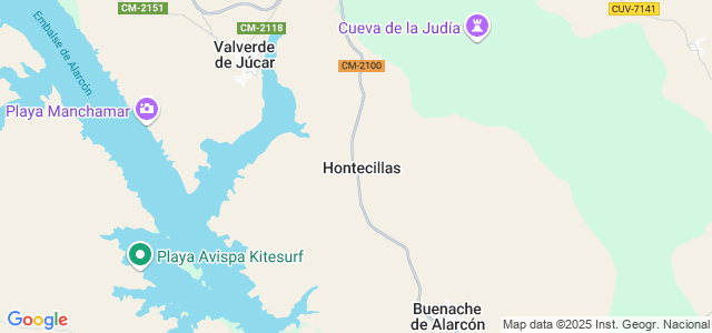 Mapa de Hontecillas