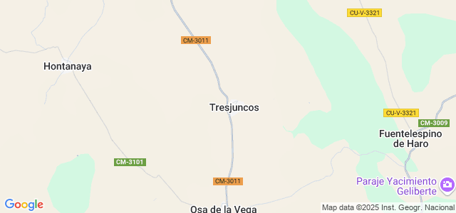 Mapa de Tresjuncos