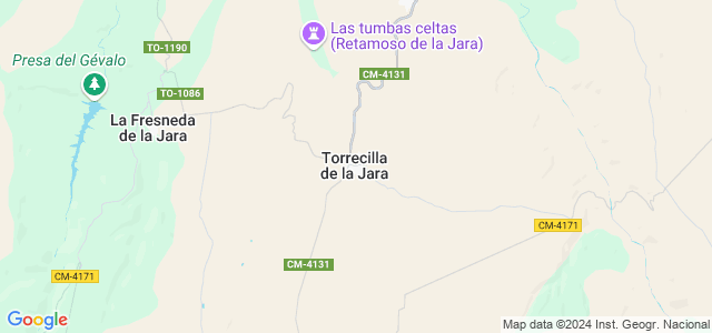 Mapa de Torrecilla de la Jara