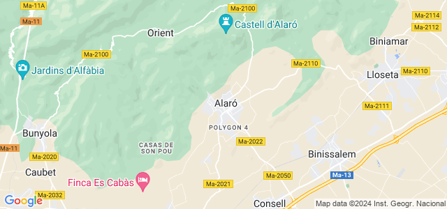 Mapa de Alaró