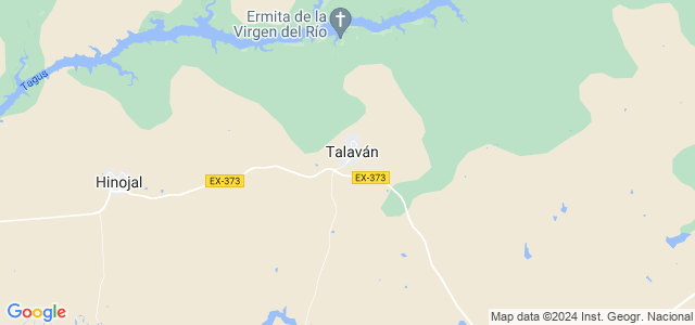 Mapa de Talaván