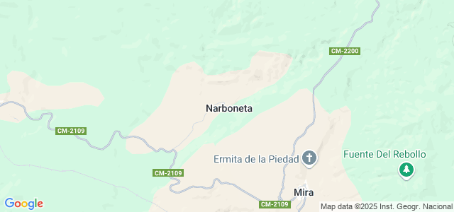 Mapa de Narboneta