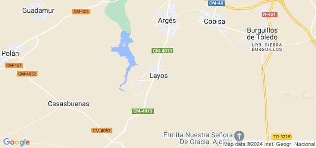 Mapa de Layos