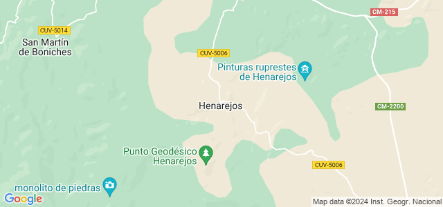Mapa de Henarejos