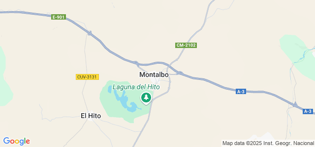 Mapa de Montalbo