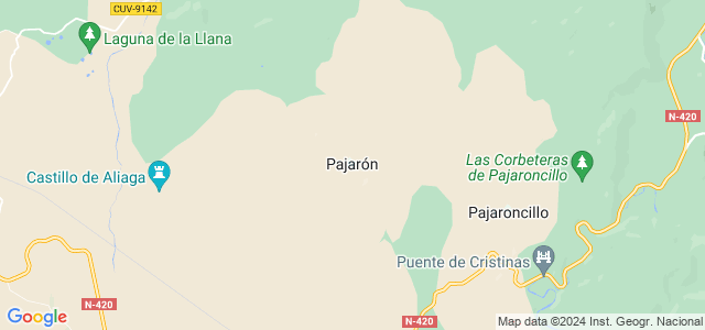 Mapa de Pajarón