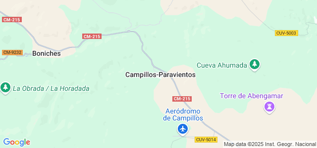 Mapa de Campillos-Paravientos