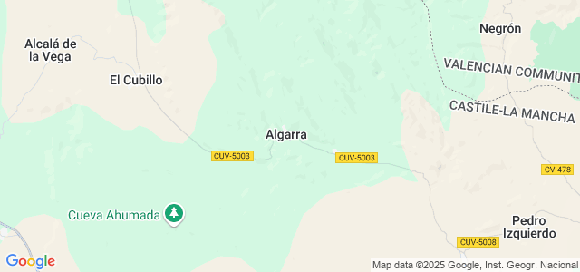 Mapa de Algarra