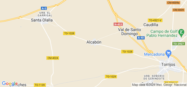 Mapa de Alcabón
