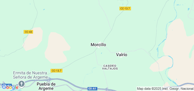 Mapa de Morcillo