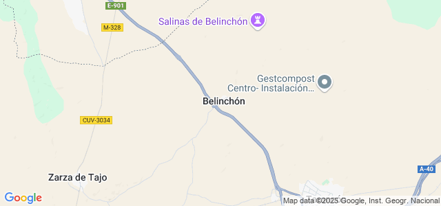 Mapa de Belinchón