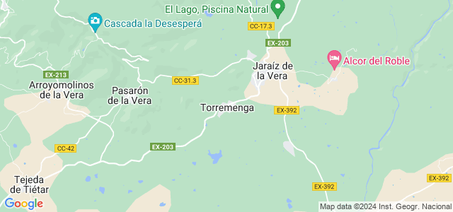 Mapa de Torremenga