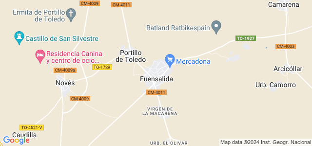 Mapa de Fuensalida