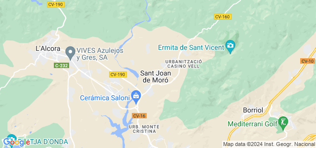 Mapa de Sant Joan de Moró