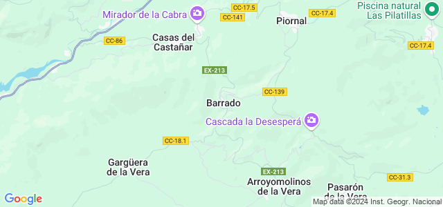 Mapa de Barrado