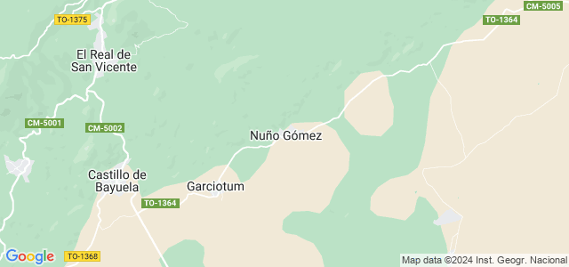 Mapa de Nuño Gómez