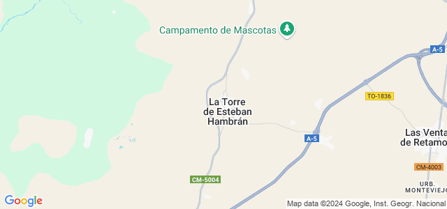 Mapa de Torre de Esteban Hambrán