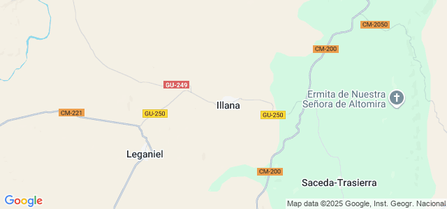 Mapa de Illana