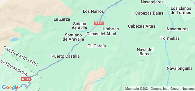 Mapa de Gil García