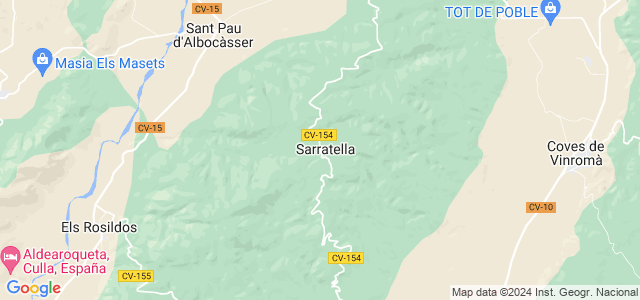 Mapa de Sarratella