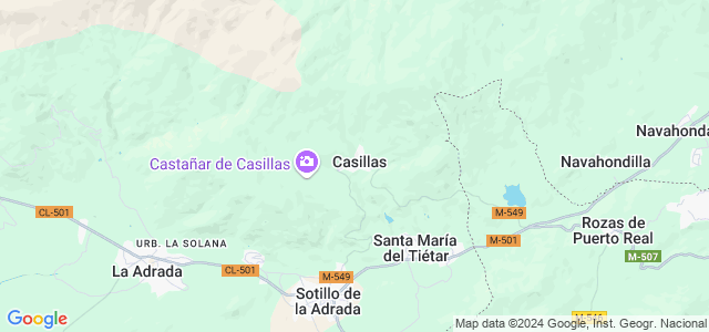 Mapa de Casillas