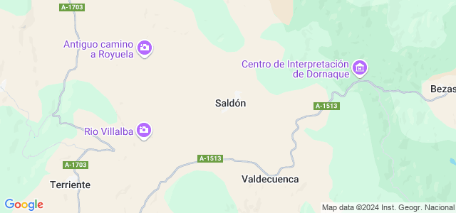 Mapa de Saldón