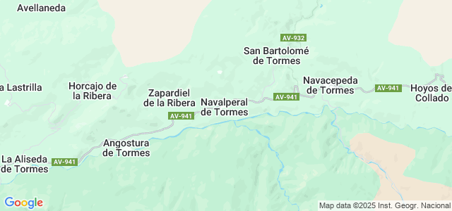 Mapa de Navalperal de Tormes