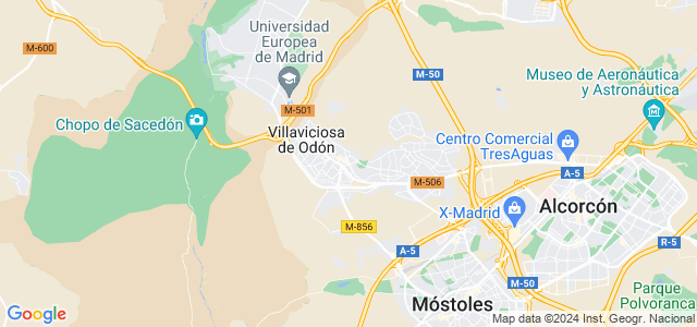 Mapa de Villaviciosa de Odón
