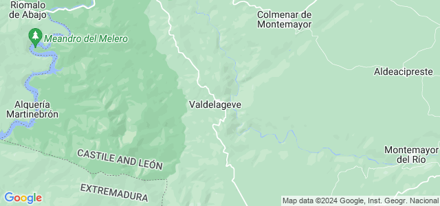 Mapa de Valdelageve