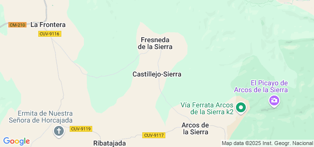 Mapa de Castillejo-Sierra