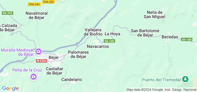 Mapa de Navacarros