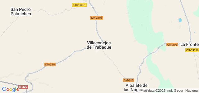 Mapa de Villaconejos de Trabaque