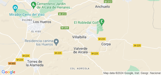 Mapa de Villalbilla