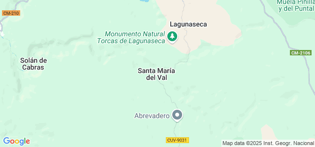 Mapa de Santa María del Val