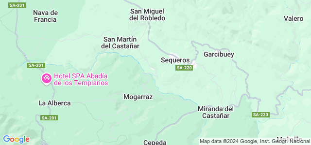 Mapa de Casas del Conde