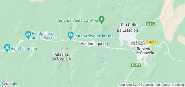 Mapa de Valdemaqueda
