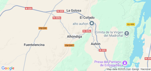 Mapa de Alhóndiga