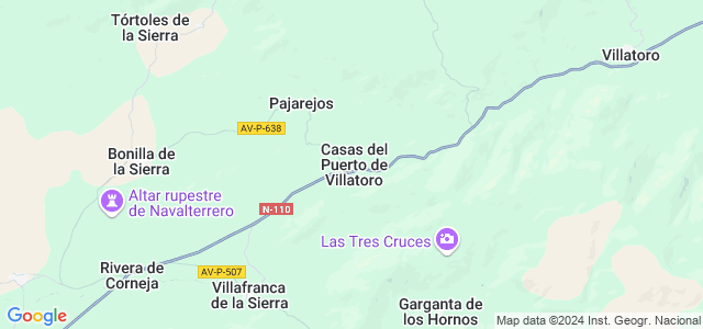 Mapa de Casas del Puerto