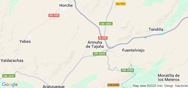 Mapa de Armuña de Tajuña