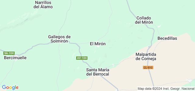 Mapa de Mirón