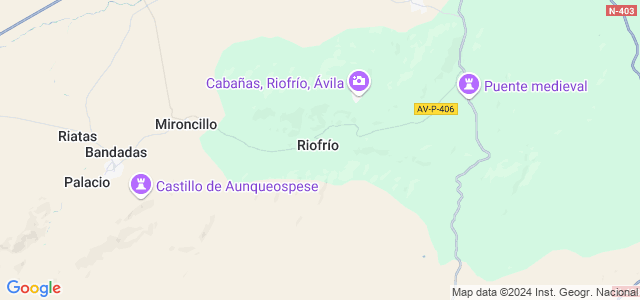 Mapa de Riofrío