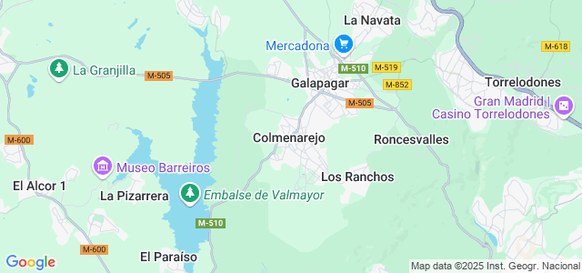 Mapa de Colmenarejo