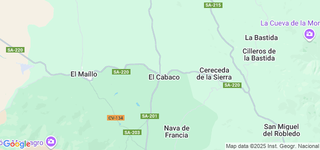 Mapa de Cabaco