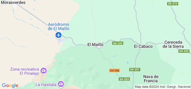 Mapa de Maíllo