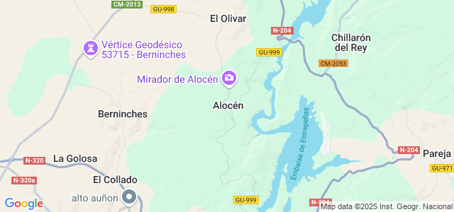 Mapa de Alocén